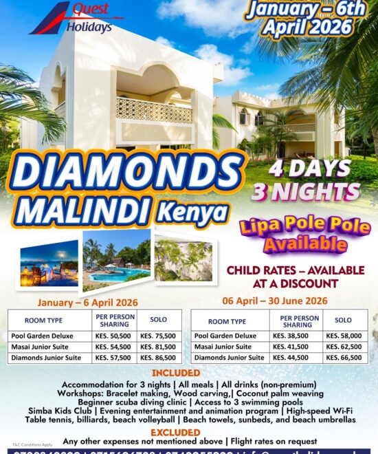 4 Days Malindi