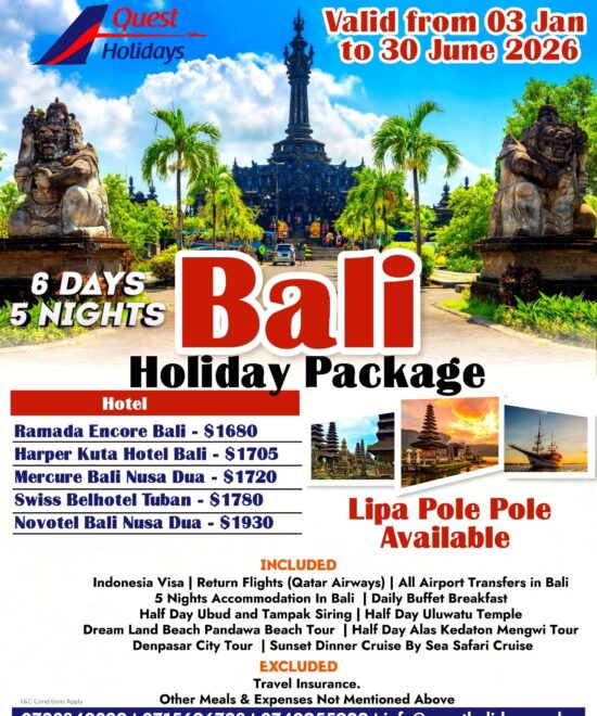 Bali Holiday Package
