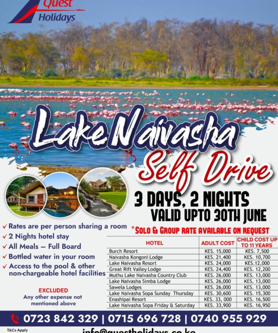 Lake Naivasha Self Drive